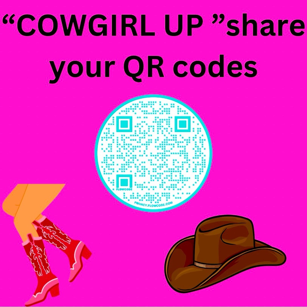 QR CODE, share these out 4️⃣your closet & others. ITS EASY⭐️